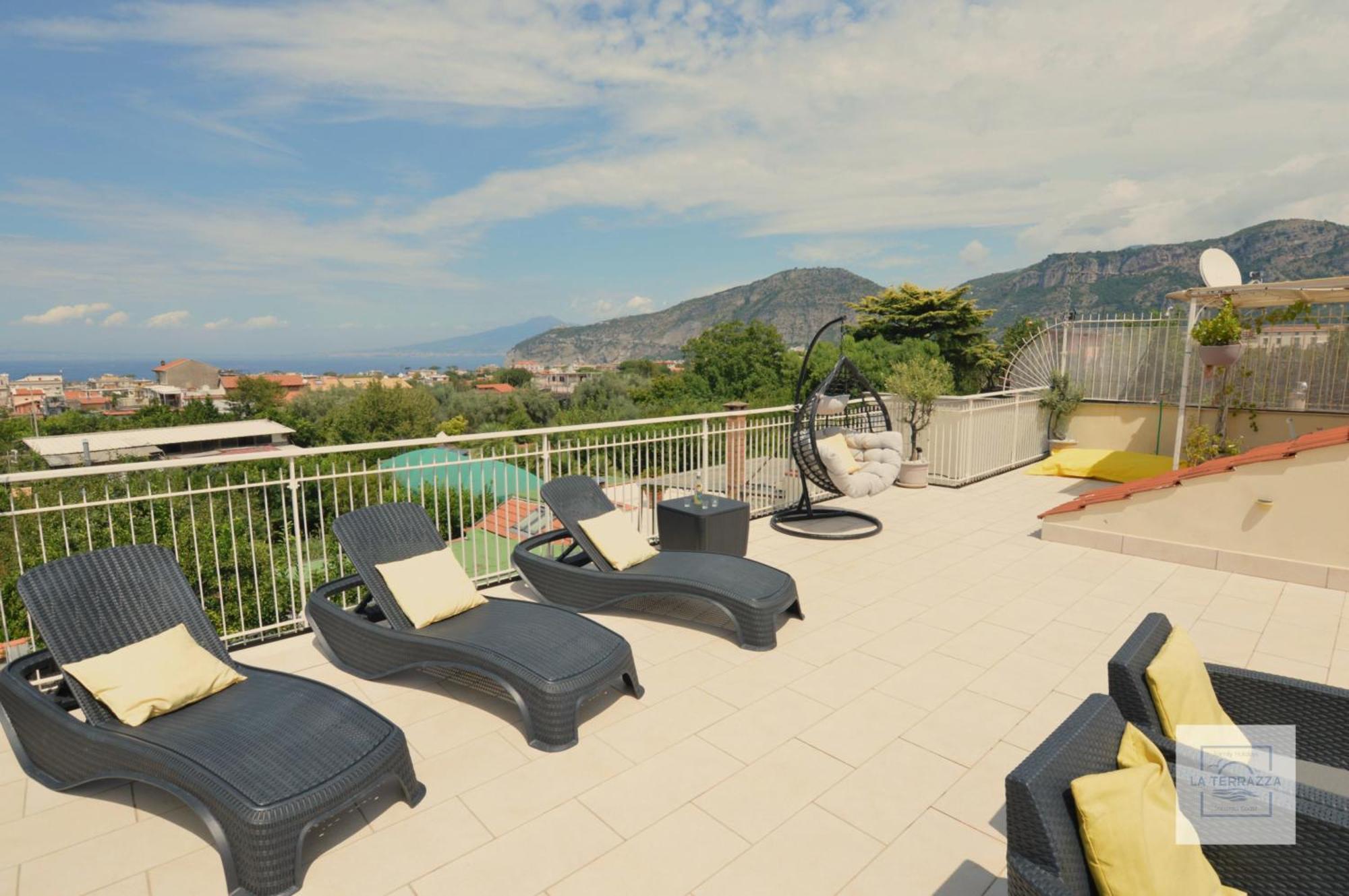La Terrazza Family Holidays - Sorrento Coast سانتّانييلّو المظهر الخارجي الصورة